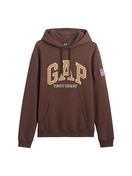 GAP パーカー タイムズスクエア ブラウン M 6a1a4748-a516-4f68-a43d-