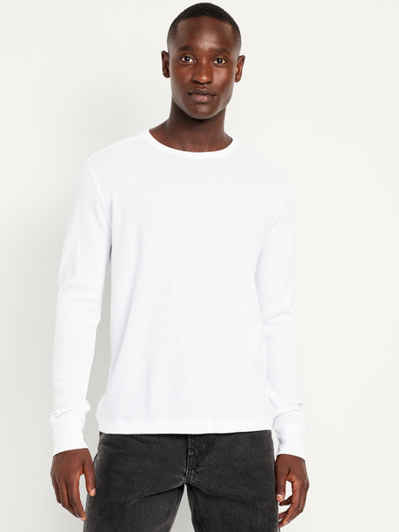 Waffle-Knit T-Shirt