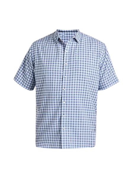 Big + Tall | Synrgy Microfiber Small Plaid Sport Shirt | DXL