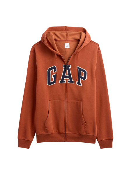 Gap公式オンラインストア | リラックス GAPロゴ ジップアップパーカー
