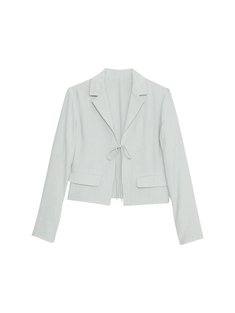 Mid-Rise Flare Stretch Wool-Blend Pant