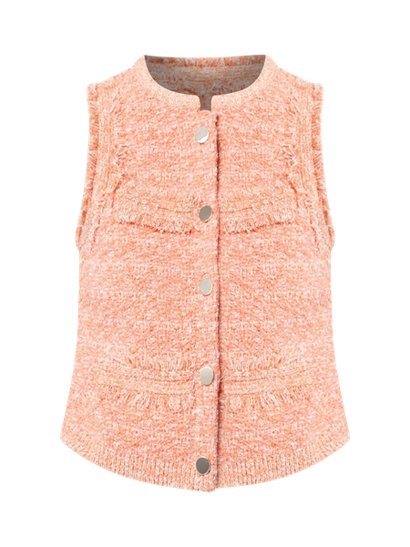 Tweed Sweater Vest