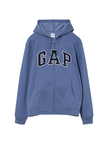 Gap公式オンラインストア | リラックス GAPロゴ ジップアップパーカー