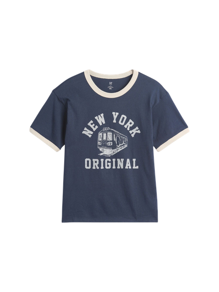 Gap公式オンラインストア | リラックスフィット New York グラフィック