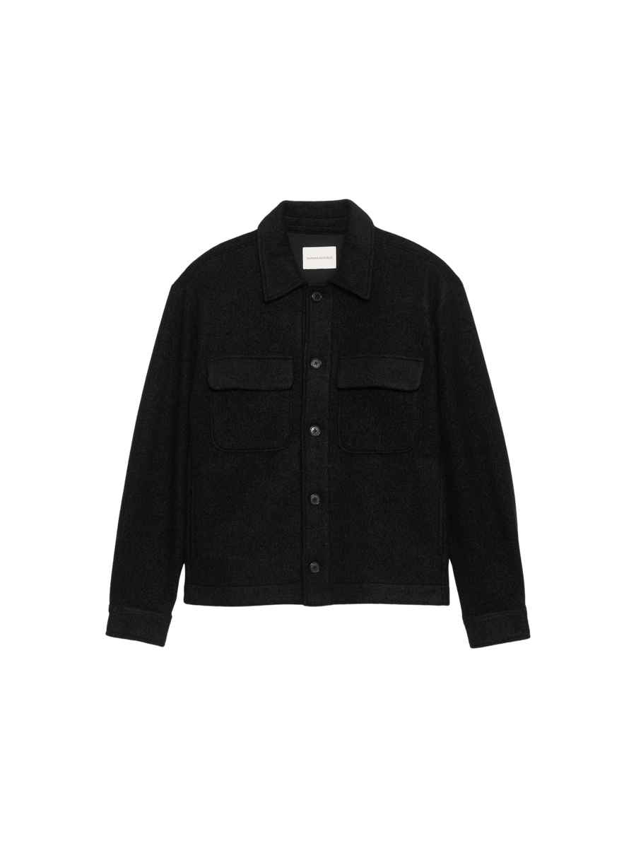 Slub Double-Knit Henley T-Shirt