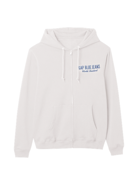 ☆良品 ワイルドシングス ジップアップ パーカー ヴィンテージ デニムジャケット セール】vintage like hard wash denim hoodie/ヴィンテージ