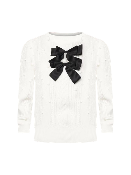 Long Sleeve Tee with Smocked Cuffs
