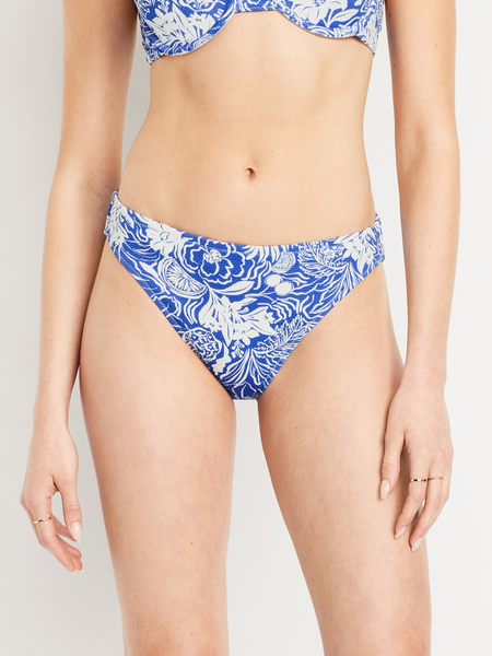 Textured Underwire Balconette Swim Top