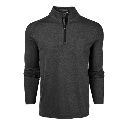 【2plan】Kuro henry-neck long sleeves Limited Production - Long Sleeve Henley - The Wanderer