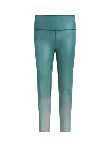 NWT Lululemon Wunder Train High-Rise Tight 25 - Foil size 6 in 2023