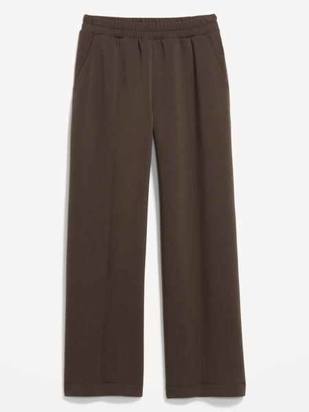 High-Waisted SleekTech Trouser Pants