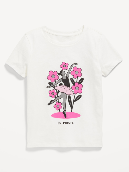 Printed Cropped French-Terry Sweatshirt for Girls