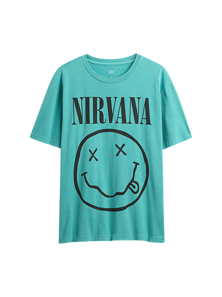 NIRVANA GAP Tシャツ 新品タグ付きXL ニルヴァーナ Gap公式オンラインストア | ニルヴァーナ クロップド
