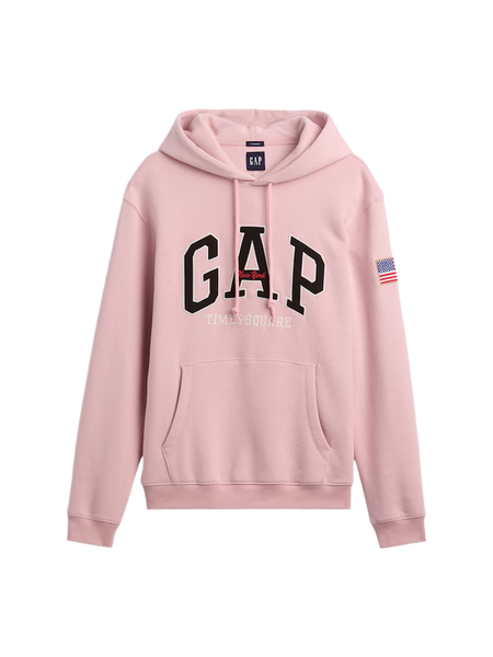 GAP パーカー TIMES SQUARE ピンク S Gap公式オンラインストア |ヴィンテージソフト GAP NYタイムズスクエア