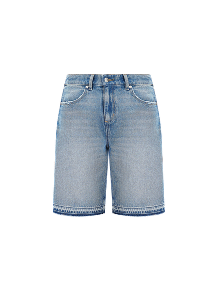 【WONDER WONDER】Dai Summer Raw Denim Part 5 Bermuda Wide PT Veronica Beard Charlotte Denim High-Rise Bermuda Shorts