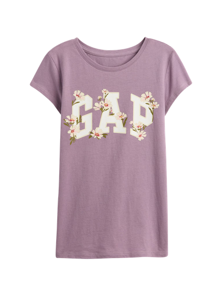 Kids Relaxed Gap Logo Print Zip Hoodie