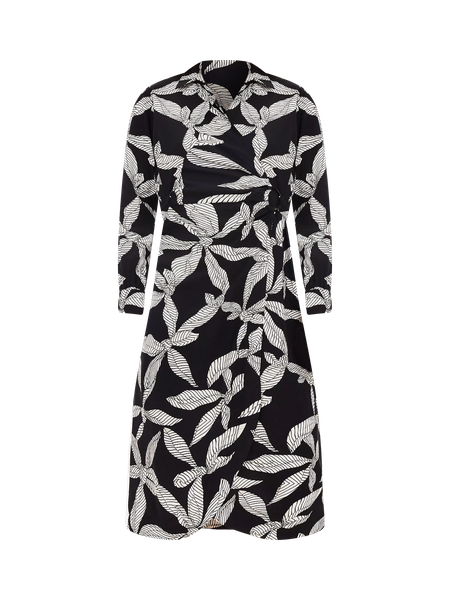 Ribbon Wrap Shirtdress