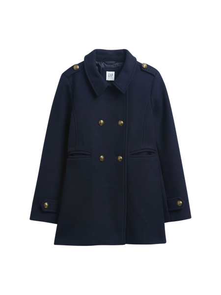 Gap公式オンラインストア | ウールブレンド ピーコート (キッズ)