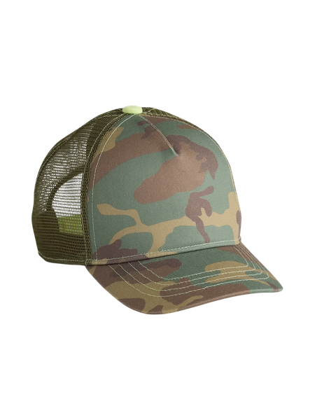 Kids Pull-On Camo Cargo Baggy Pants