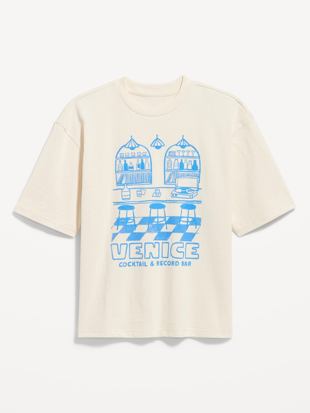 Crew-Neck Graphic T-Shirt