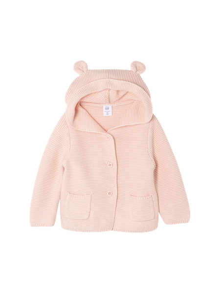 Baby Flutter-Sleeve Cotton Dress