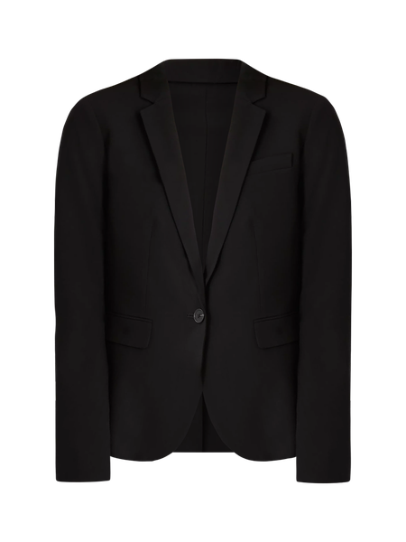 The One-Button Blazer in Seasonless Stretch
