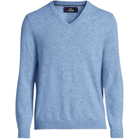 Fine Gauge Cashmere V-neck Sweater ...