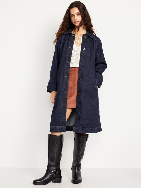 Oversized Cozy Waffle Henley Top