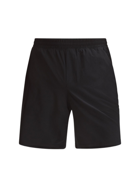 Plain black running on sale shorts