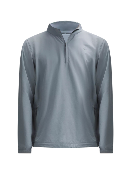 Grey Golf half-zip recycled-fibre blend jacket, Lululemon