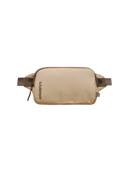 Tan Clear Belt Bag