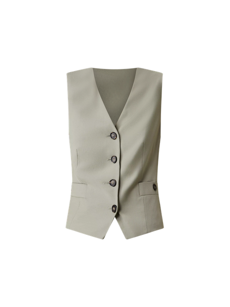未使用★Ameri★LLIC BUTTON TAILORED VEST★ The Tailored Button Pocket Vest