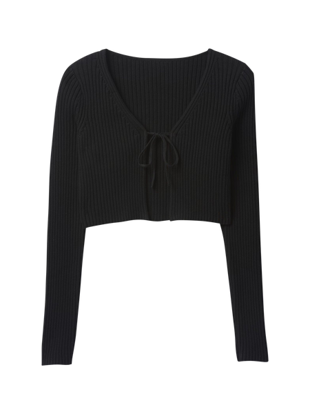 Linen-Blend Cap-Sleeve Mini Dress