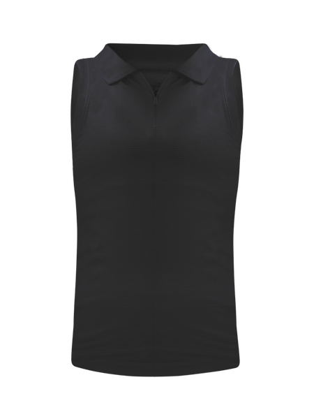 Swiftly Tech Sleeveless Half-Zip Polo Shirt | Women's Sleeveless