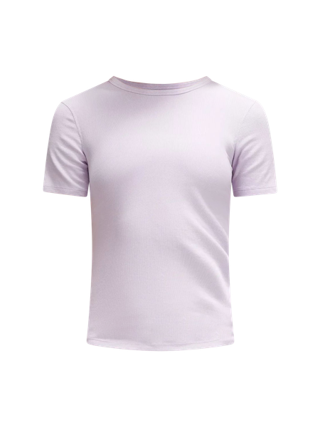 NEW Women Lululemon Hold Tight Short-Sleeve Shirt Sonic Pink Size 4