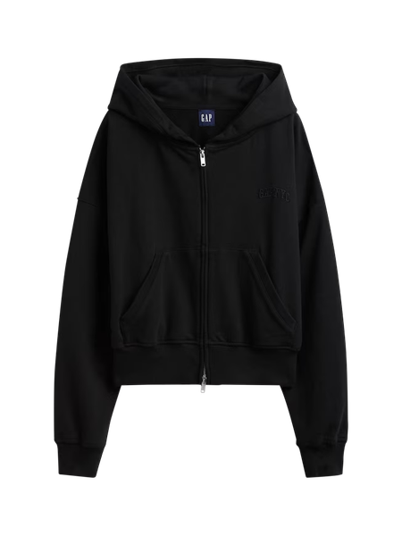 新作GAP オーバーサイズ フレンチテリー ジップアップパーカー Gap公式オンラインストア | フレンチテリー GAP NYC オーバーサイズ