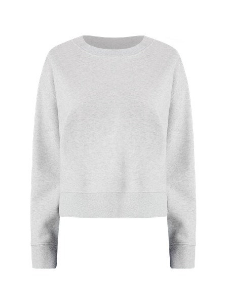 Weekend Collection Mixed Media Sweatshirt