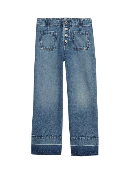【美品】希少 PPFM デニム 和柄 ダブルウエスト S y2k 00s メンズ EIGHT-G エイトジー Gジャン デニムジャケット メンズ 2nd 日本