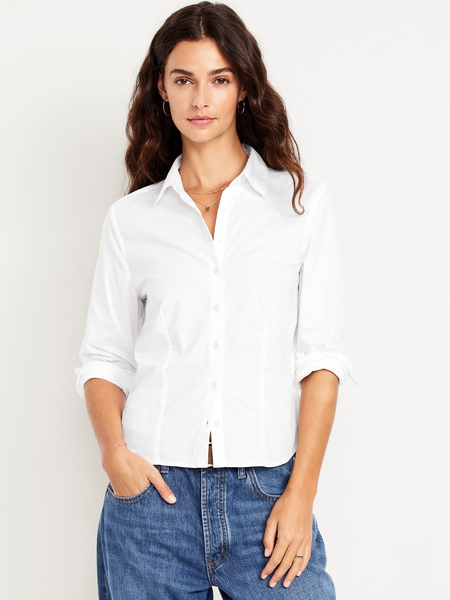 High-Waisted Rockstar Slim Capri Jeans