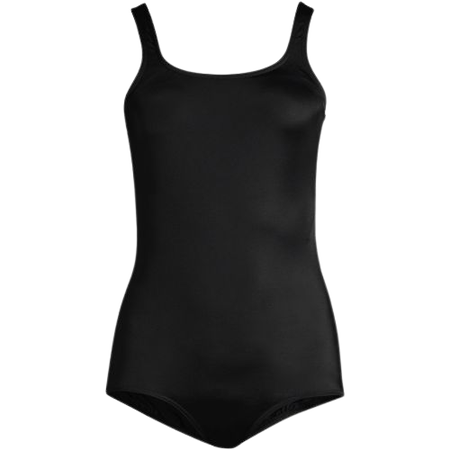 EROS Black Swimsuit, Zippered, Printed, Cupless, Swimwear for