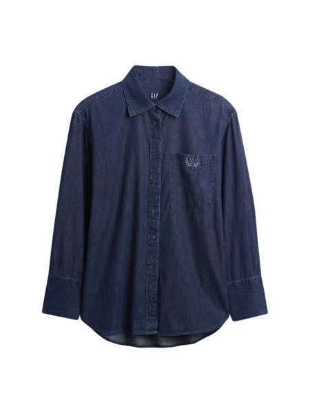 Gap公式オンラインストア | ウルトラソフトデニム ビッグシャツ