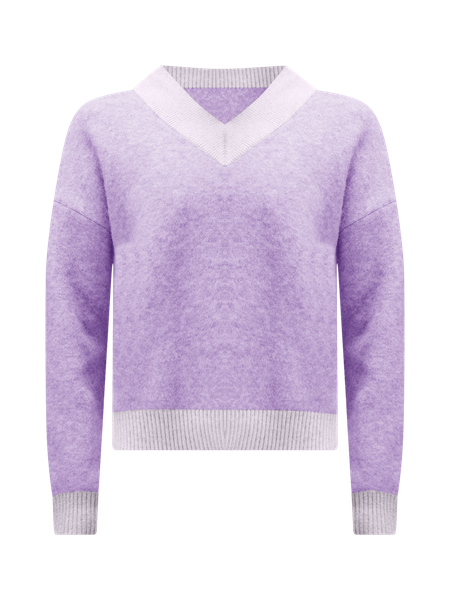 lululemon athletica Linen V-neck Sweaters for Women
