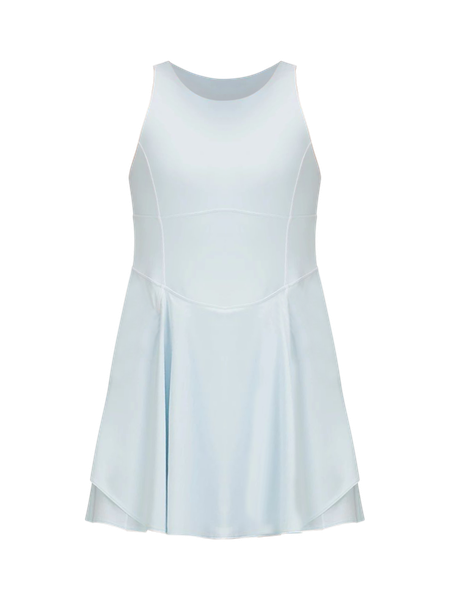 NWT Lululemon Court Crush Tennis Dress Built in Bra White size：10