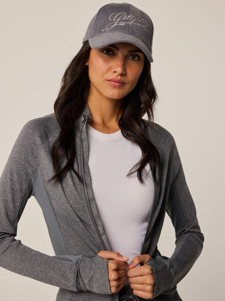 Womens Sequoia Melange Full-Zip Jacket | Greyson Clothiers