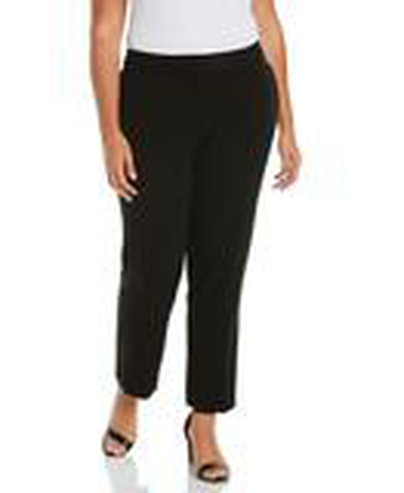 Satin Twill Capri Pant - Curvy Fit 