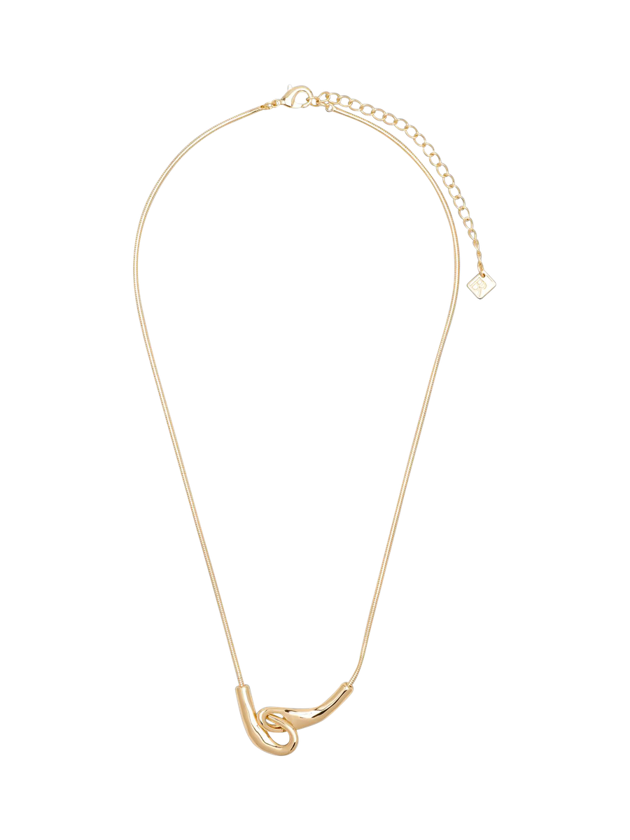 Banana Republic Interlock Snake Chain Necklace