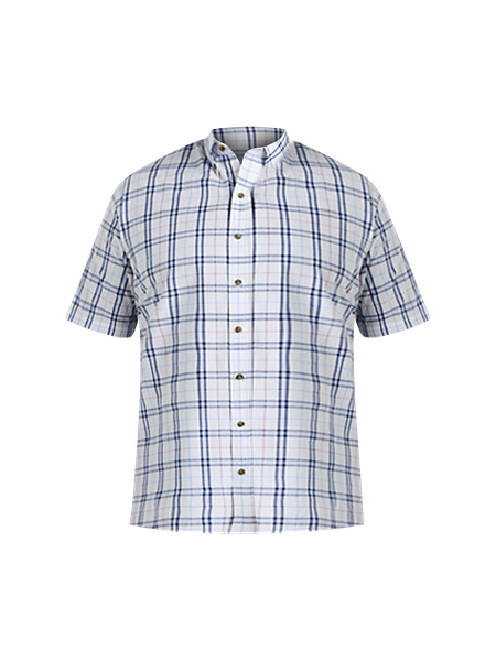 ゲットザフラッグホ−厶  No26 佐伯 Ｌサイズ Big + Tall | Harbor Bay Plaid Flannel Sport Shirt | DXL