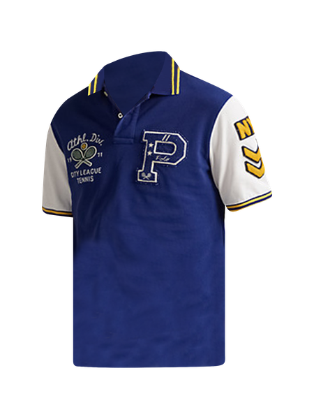 【POLO RALPH LAUREN】CLASSIC VARSITY-INSPIRED MESHポロシャツ Big + Tall | Polo Ralph Lauren Varsity-Inspired Mesh Polo