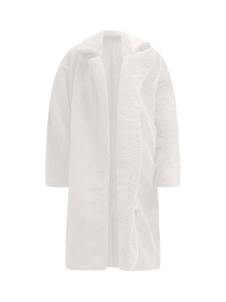 lululemon lululemon Textured Fleece Long Collared Jacket 228.00