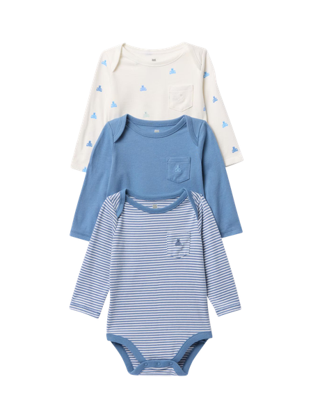 Baby First Favorites Organic Cotton Pull-On Pants (3-Pack)